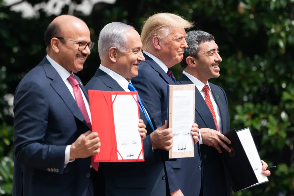 The Signing on the South Lawn