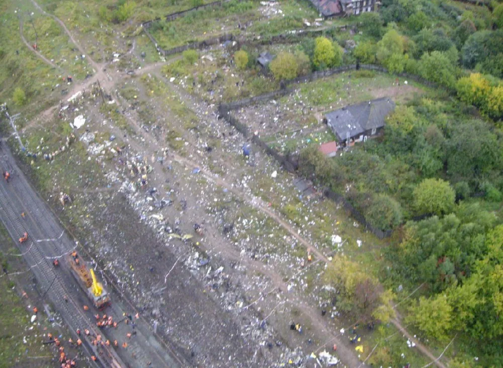 The Crash on the Tracks