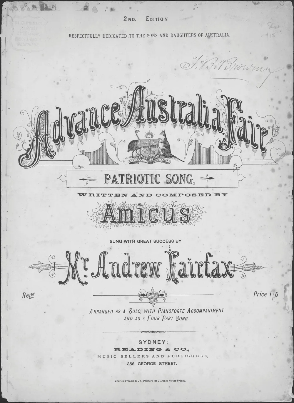 A Proclamation in Green and Gold