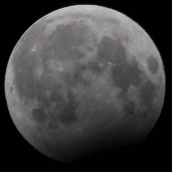 A Blue Moon in Eclipse