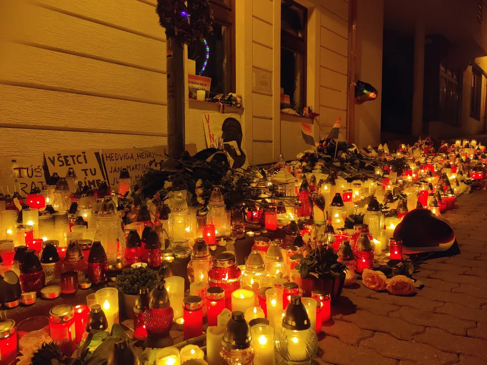 A Shooting Outside Tepláreň