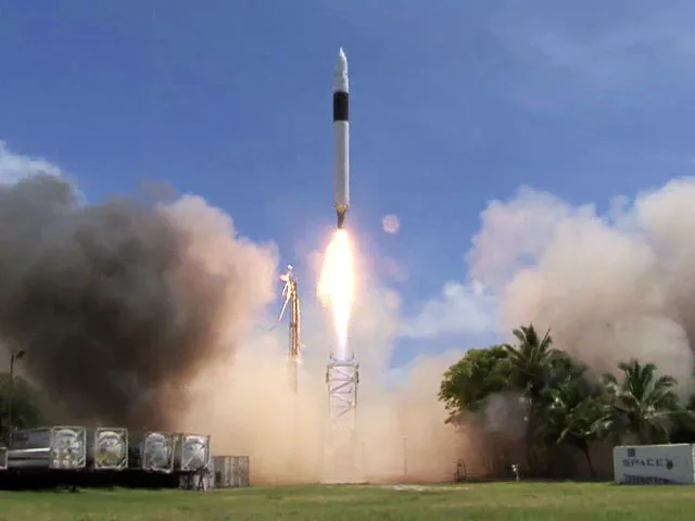 A Private Rocket's Quiet Orbit