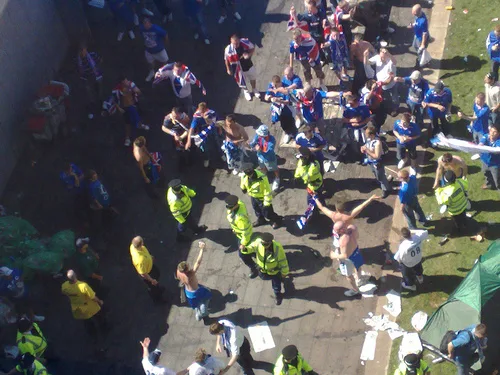 The Battle of Piccadilly Gardens