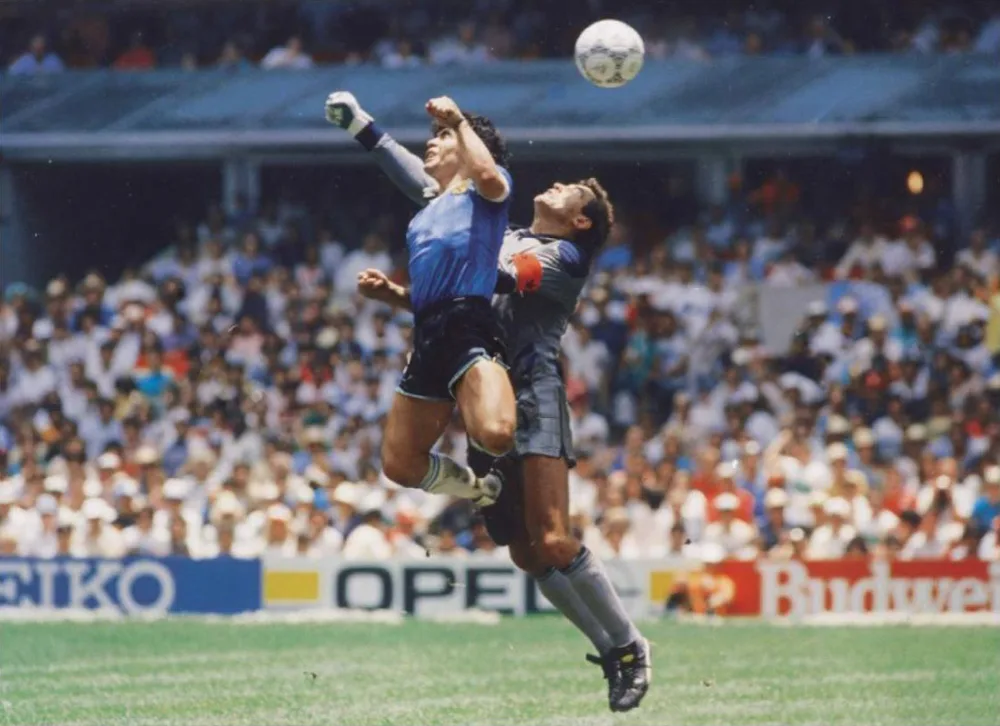 Maradona's Hand and Feet