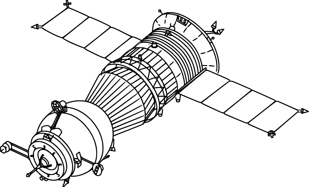The Mir Space Station Collision