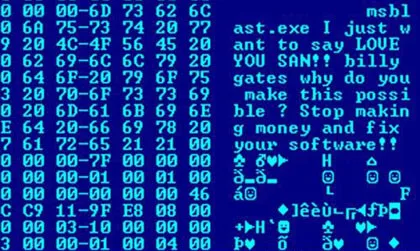 The Worm That Tapped the Shoulder of the Internet