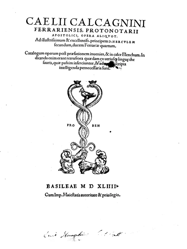 Celio Calcagnini